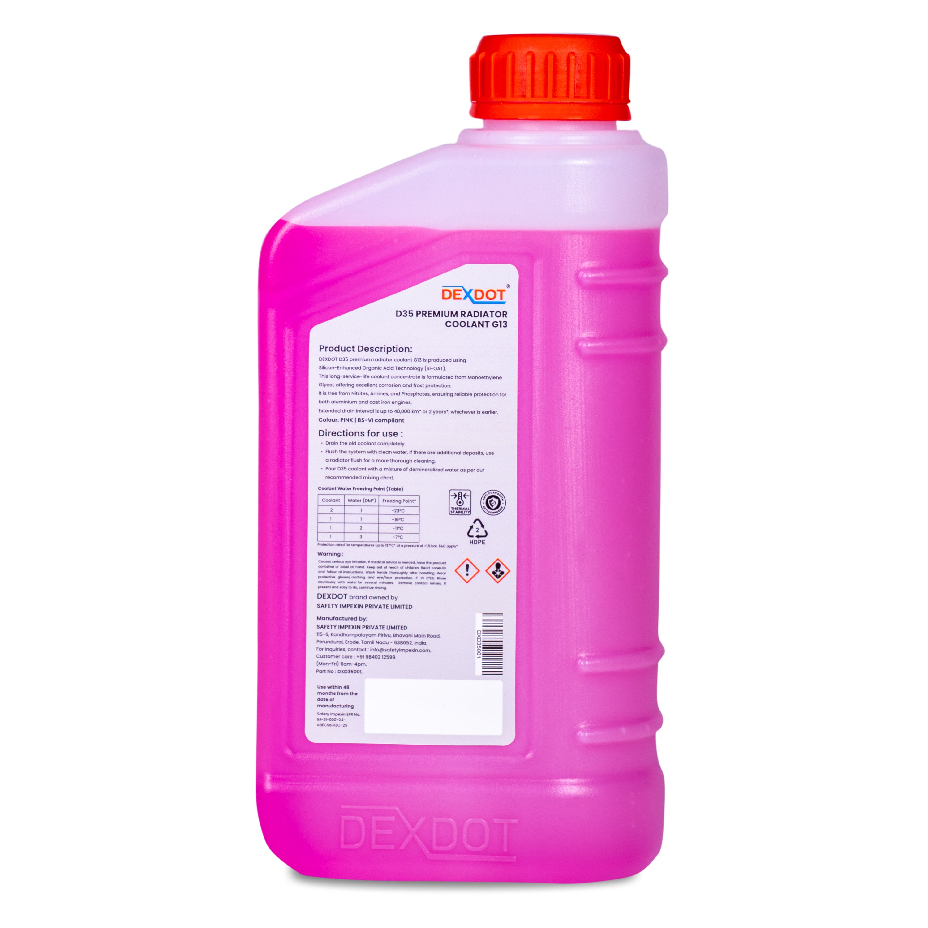 D35 Premium Radiator Coolant G13