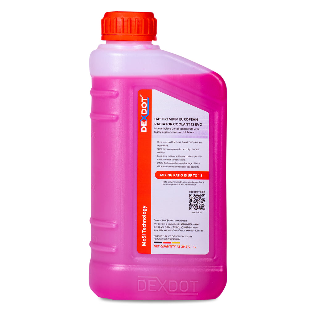 D45 Premium European Radiator Coolant G12 Evo