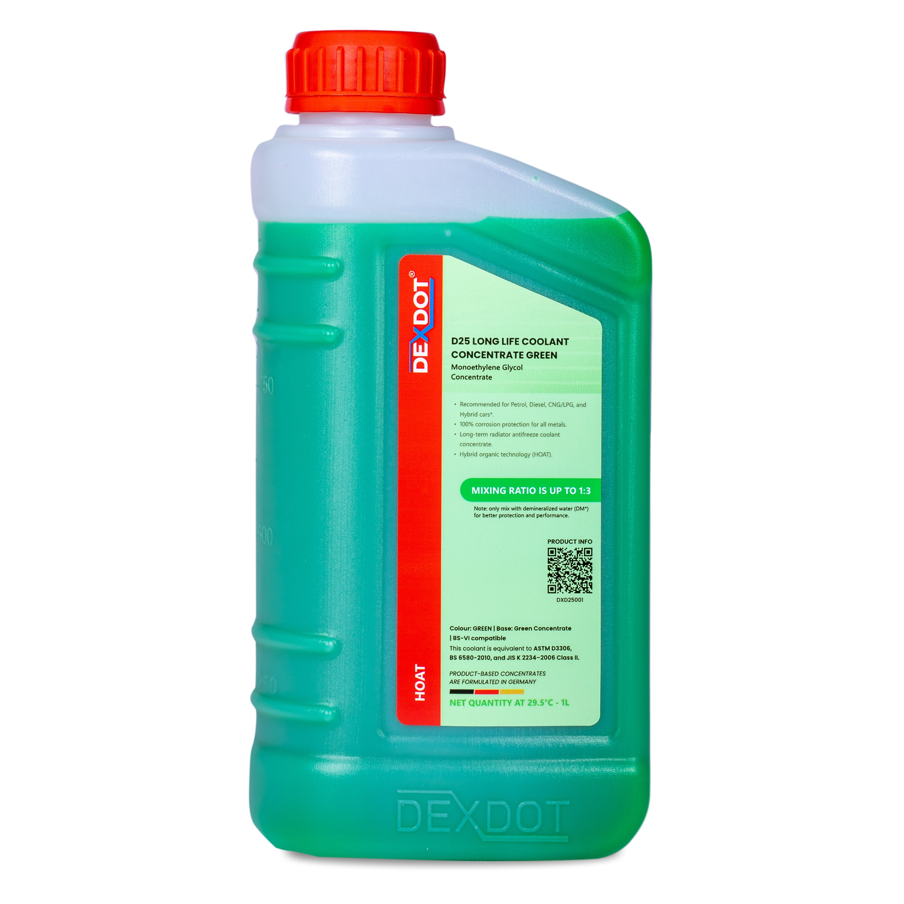 D25 Long Life Coolant Concentrate Green