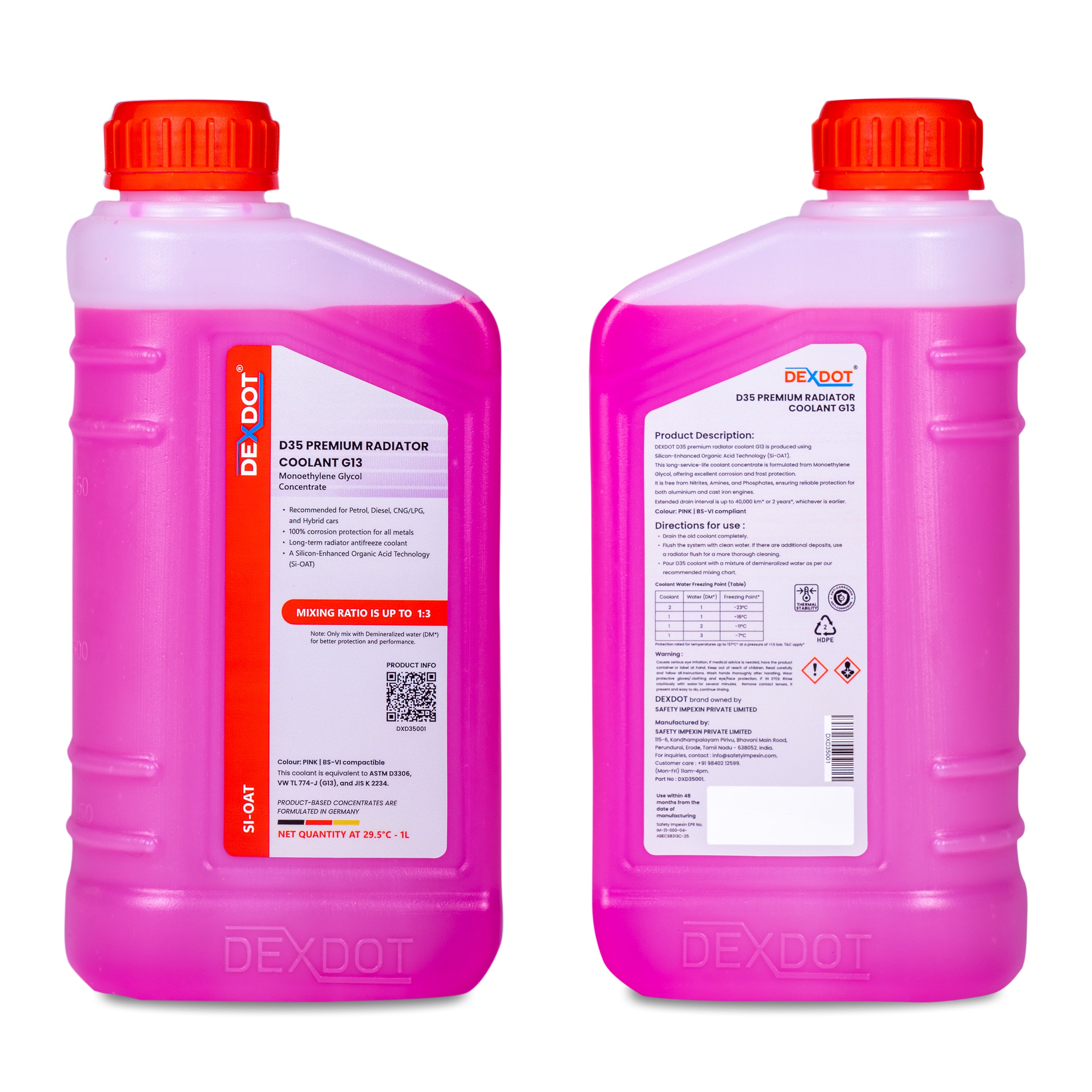 D35 Premium Radiator Coolant G13