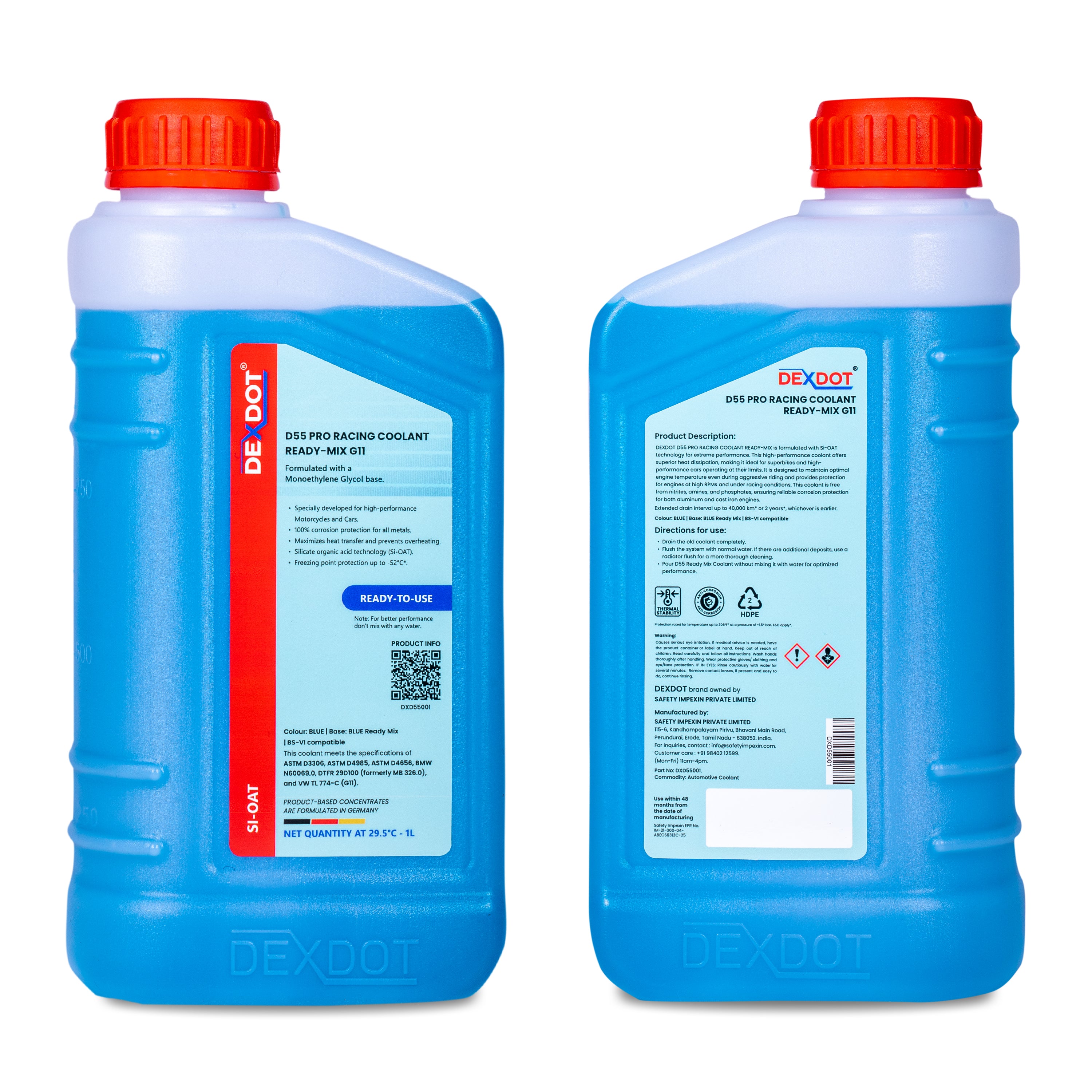 D55 Pro Racing Coolant Ready-Mix G11